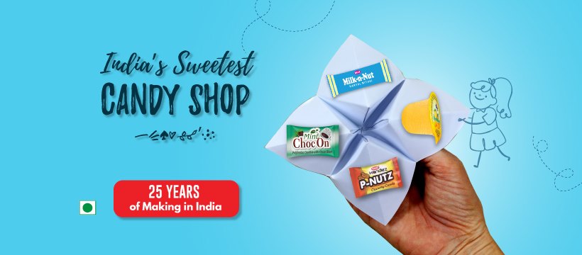 Best Confectionery Manufacturer in India | Buy Toffee | Candies | Jellies | Lollipops