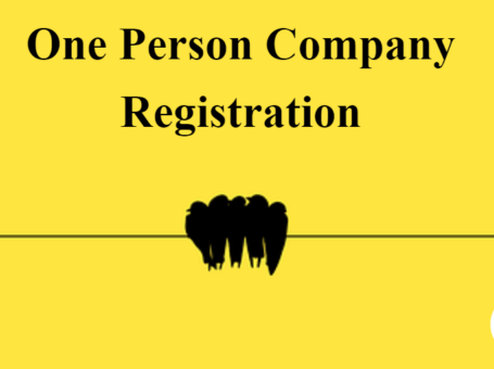 One person company registration