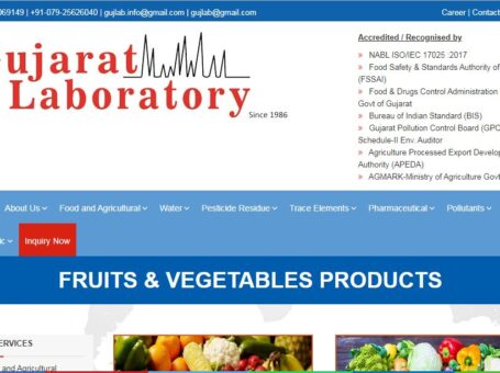 Fruits Testing, Vegetables Testing | Gujarat Laboratory
