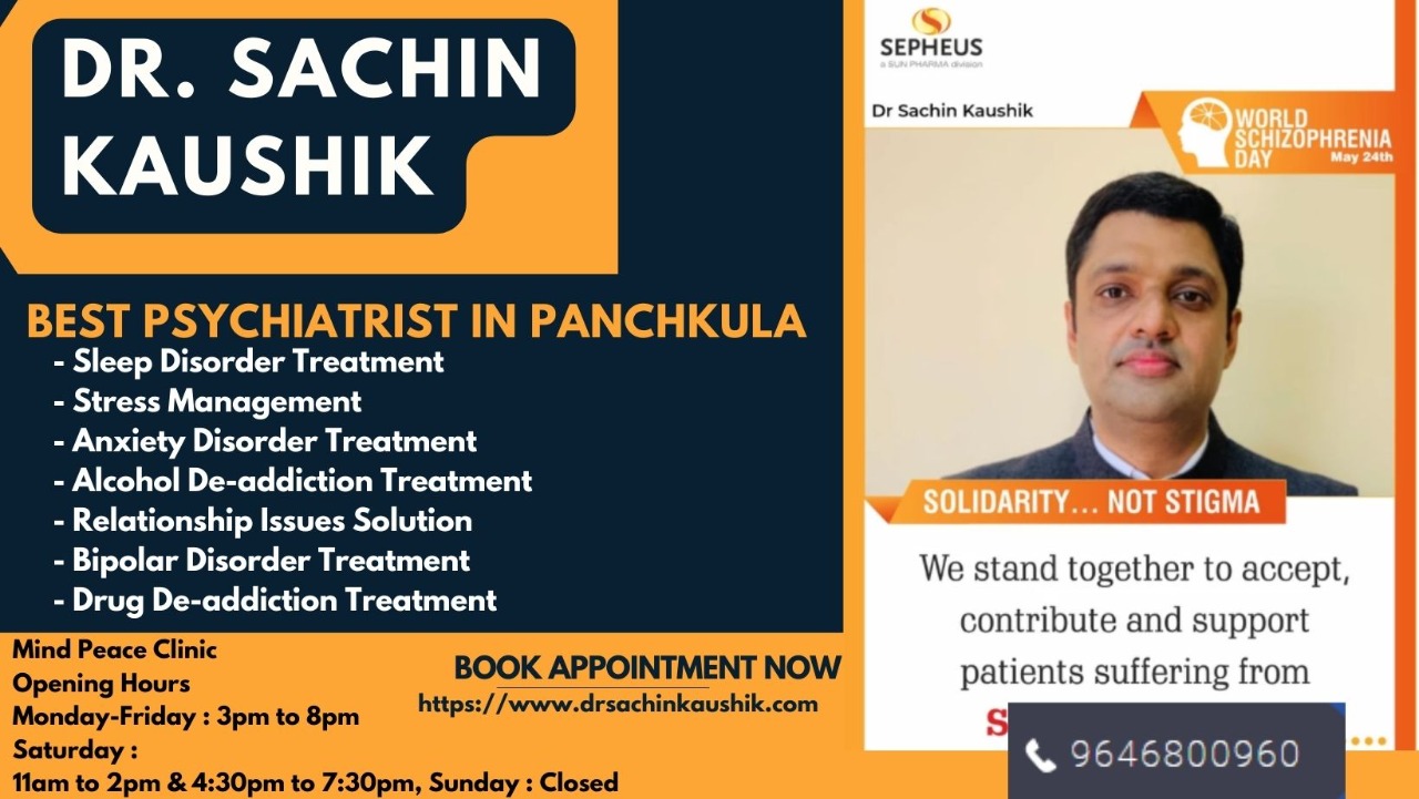 Best Psychiatric Doctor in Panchkula, Chandigarh