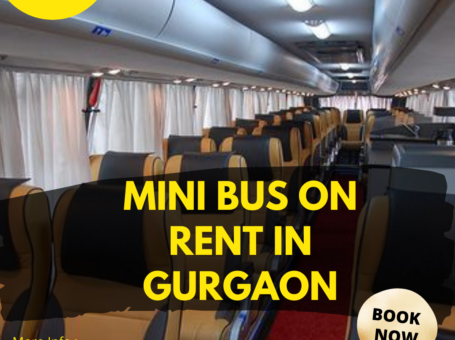Mini bus on rent in Gurgaon