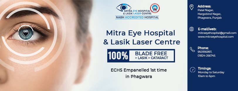 Mitra Eye Hospital & Lasik Laser Centre | Best Eye Hospital In Punjab