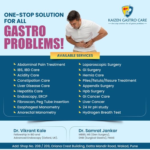 Kaizen Gastro Care- Best gastroenterologist in Pune | Best Laparoscopic Surgeon in PCMC, Pune