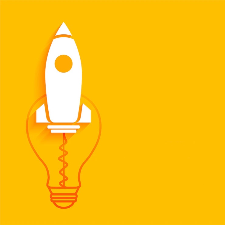 business-startup-concept-with-rocket-bulb-design_1017-33470
