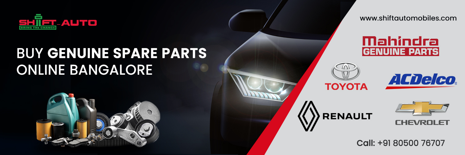 Buy Genuine Car Spare Parts Online | Mahindra, Toyota, Renault, AC Delco, and Chevrolet | Shiftautomobiles.com