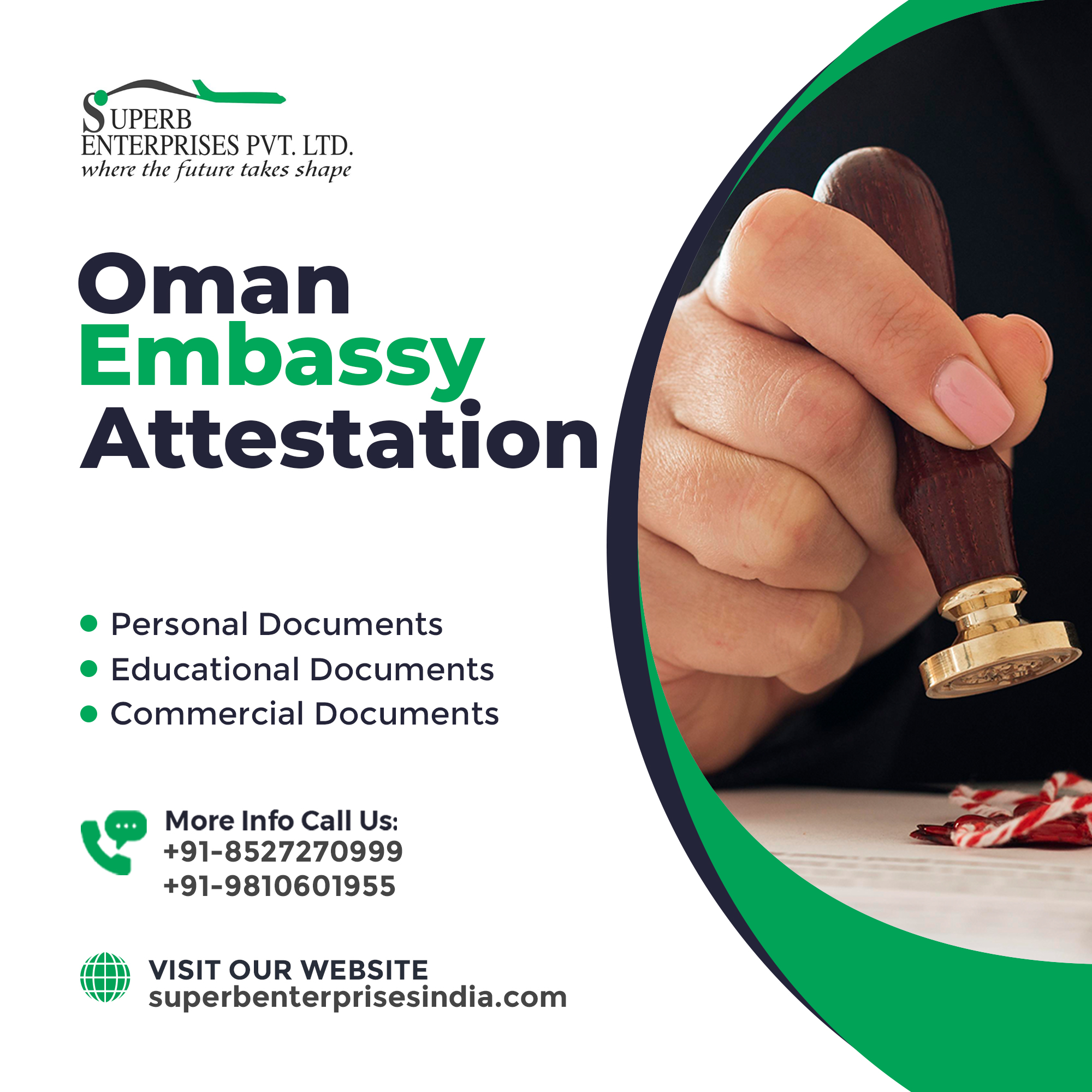 Superb Enterprises Pvt. Ltd- Attestation, Apostille, MEA, HRD, UAE Embassy Services