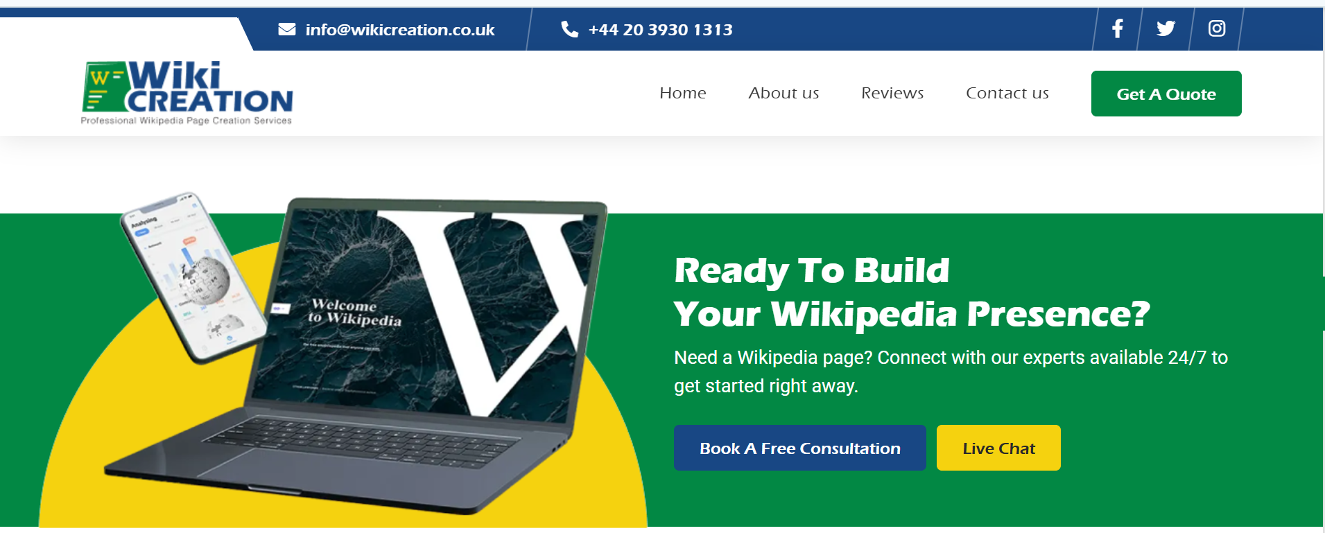 Wiki Creation UK