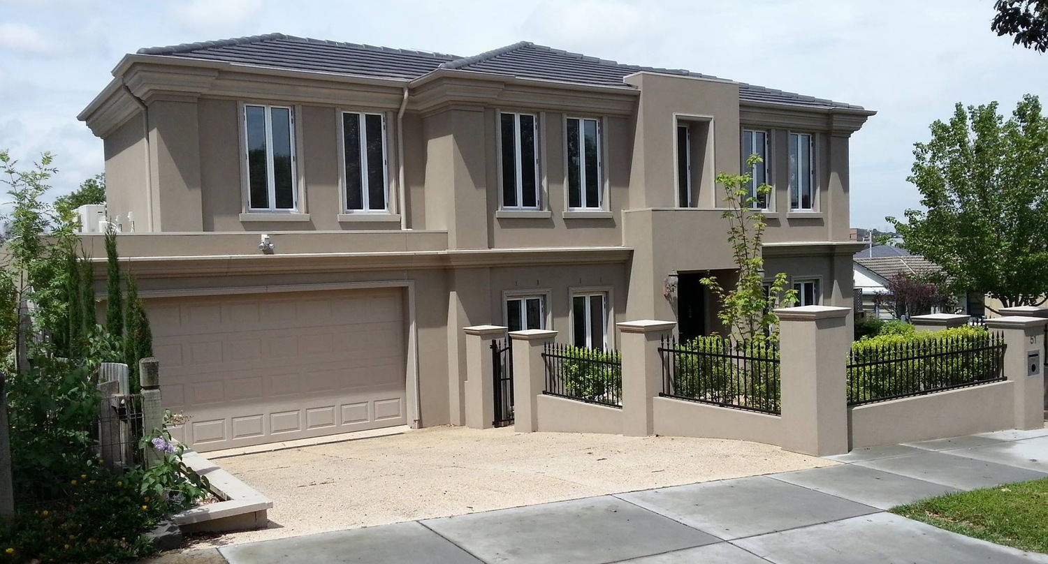 Acrylic Rendering in Melbourne