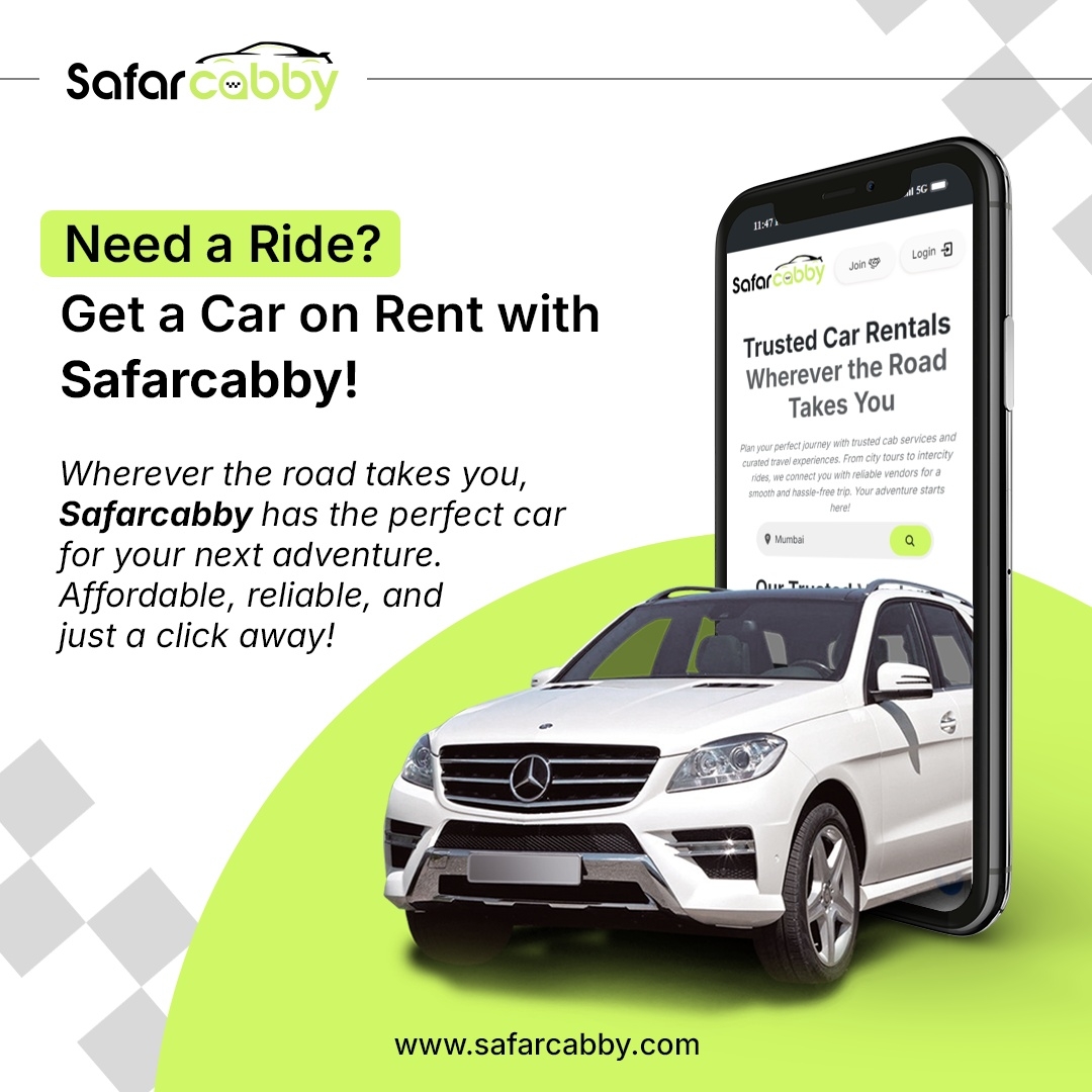 Best car rental services with trusted vendors | Safarcabby