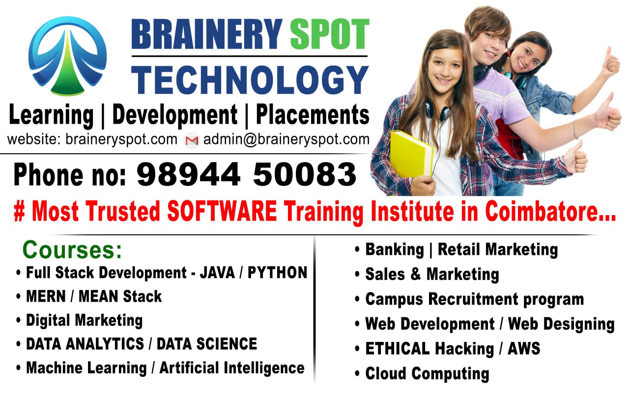 Software training institute in Coimbatore