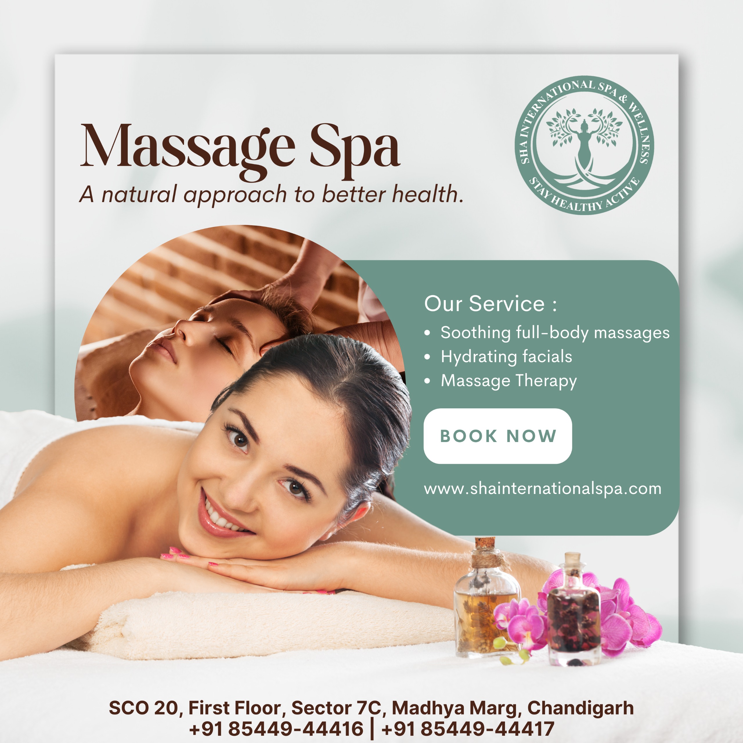 Sha International Spa & Wellness – Best Spa in Chandigarh