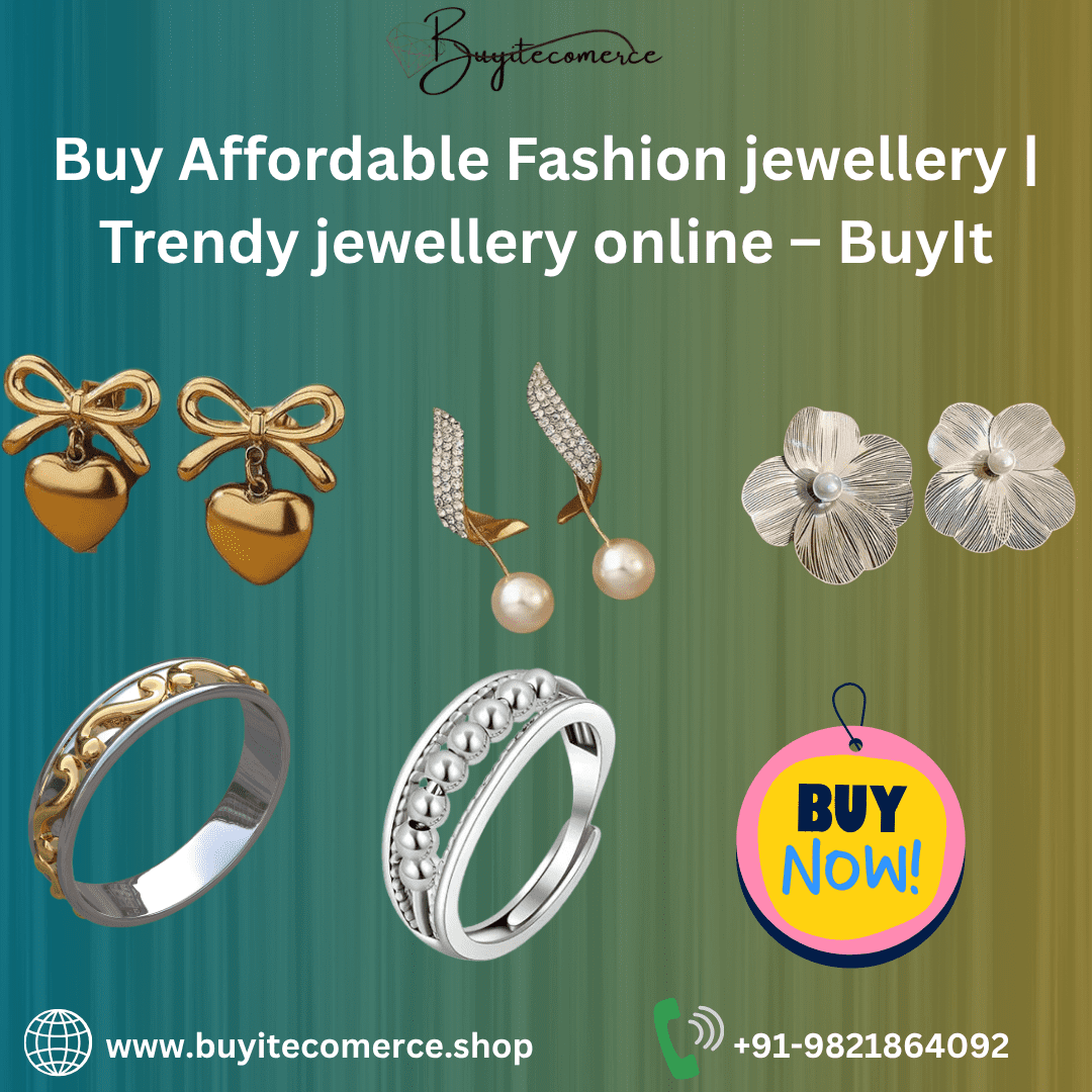 Buy Affordable Fashion Jewellery Where Trend Meets Affordability – Shop Stylishly at BuyIt!