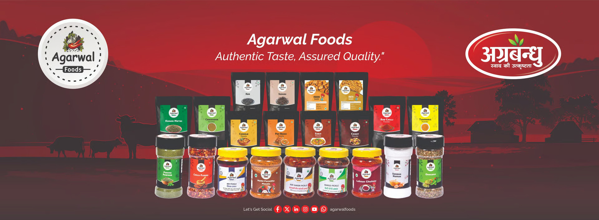Spices supplier in Rajasthan Agarwal Foods