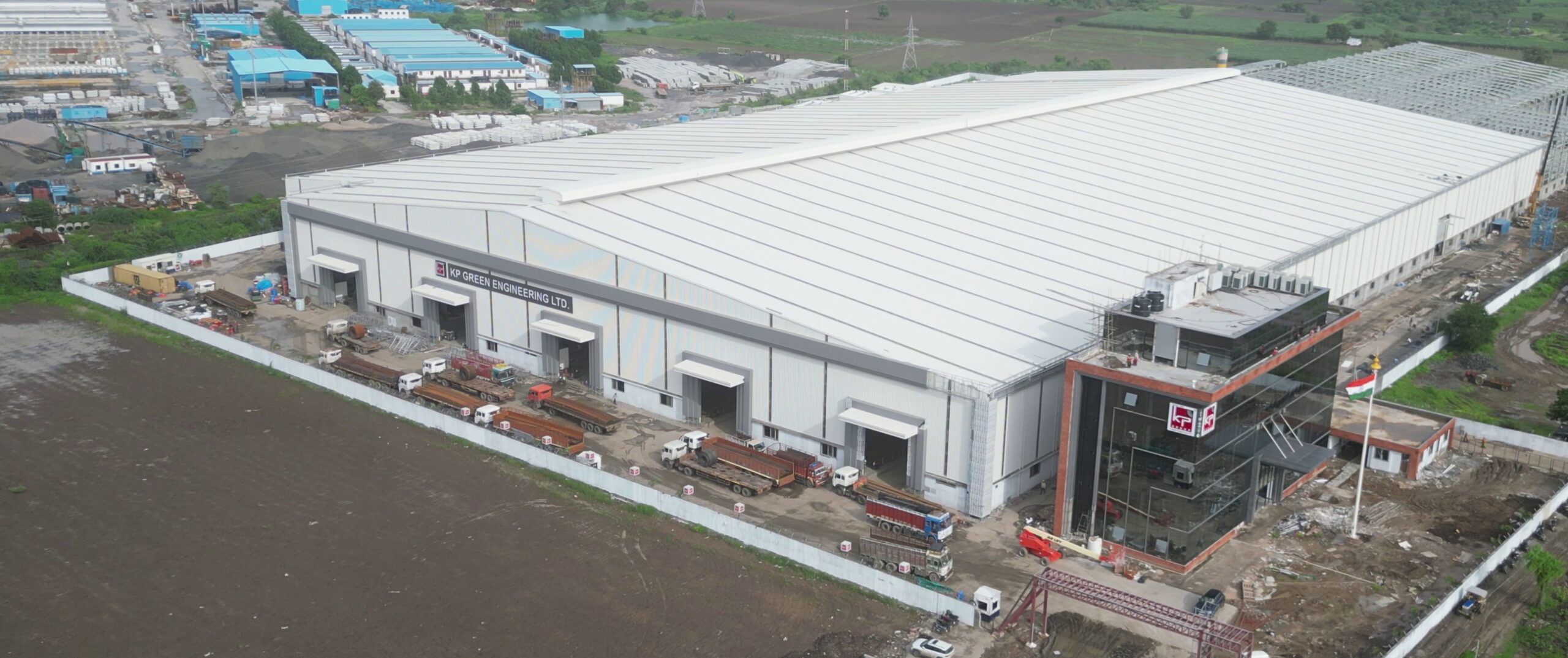 KP Green Engineering Galvanizing Plant and Fabrication Services Company Gujarat, India