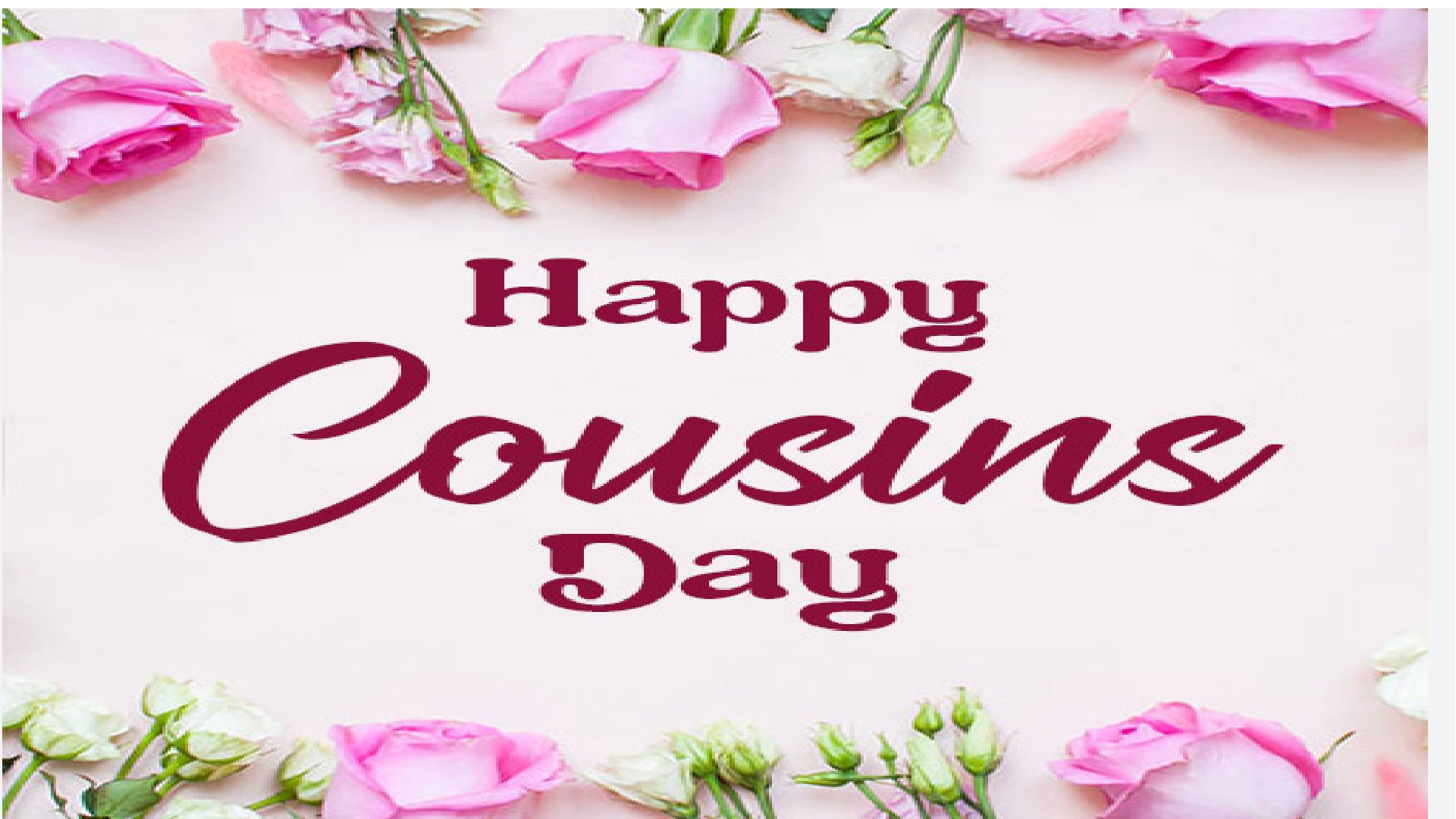 National Cousins Day in US