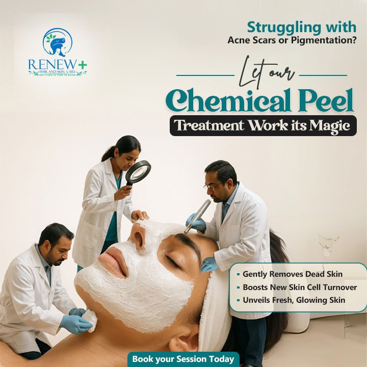 Skin and Hair Care Clinic in Tirunelveli Renew Plus hair and skin care