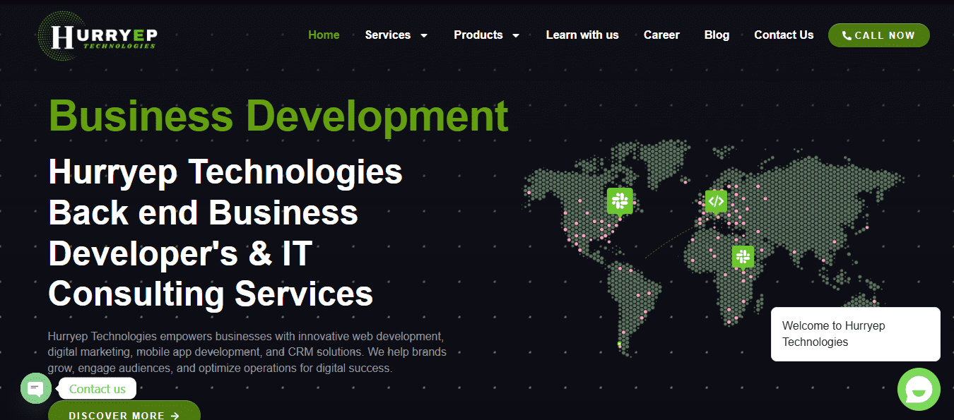 Hurryep Technologies – Digital Marketing, Web Development & Accounting Services in Madurai