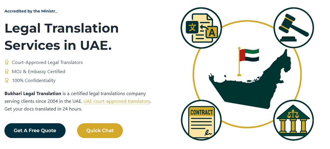 Bukhari Translation Services Dubai