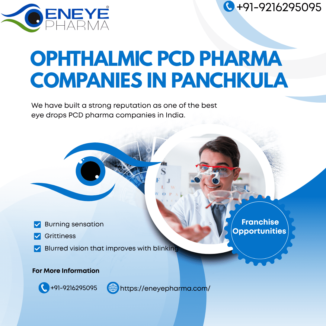 best ophthalmic PCD franchise companies india