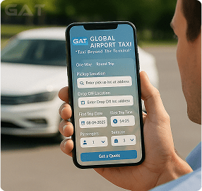 Global airport taxi in London