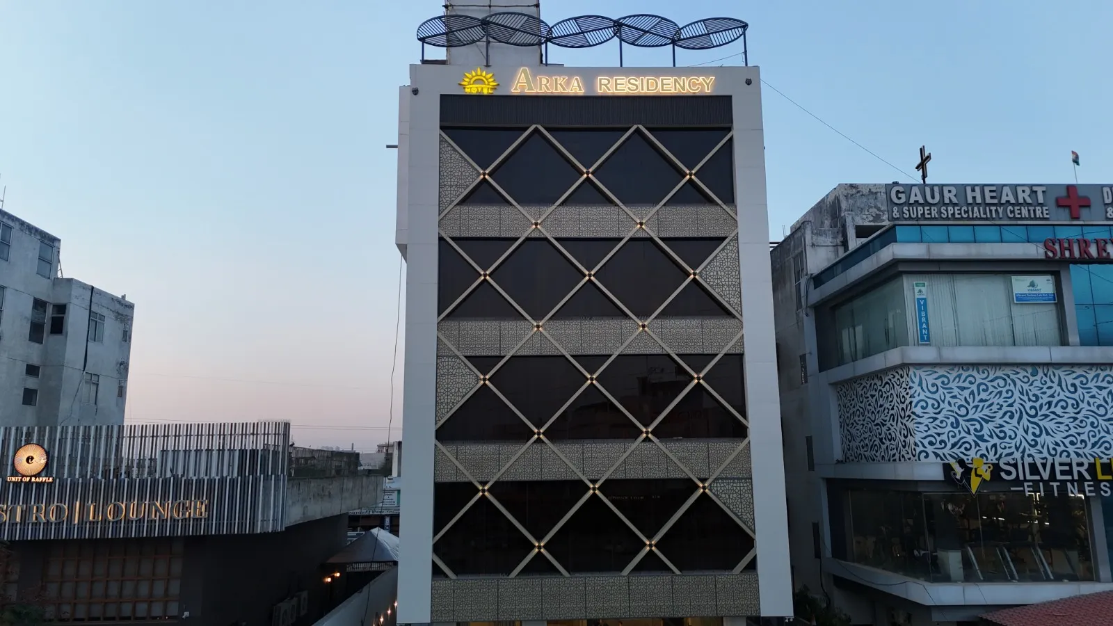 3-star Hotel in Jaipur Arka Residency Hotel & Bar