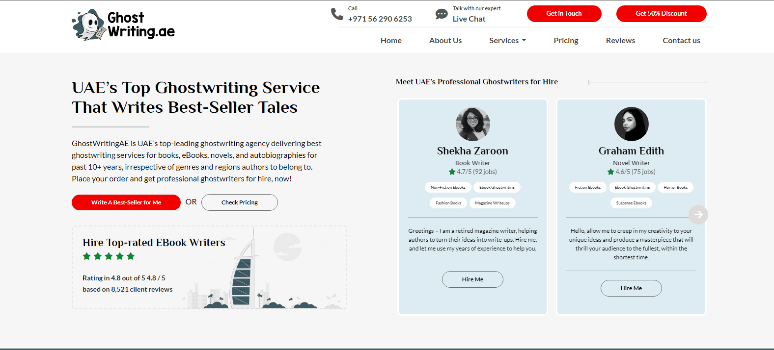 Business Book Ghostwriting Services in UAE