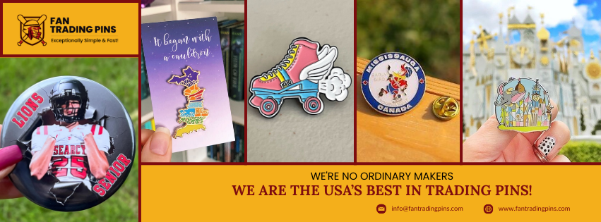 Premium Baseball Pins in USA