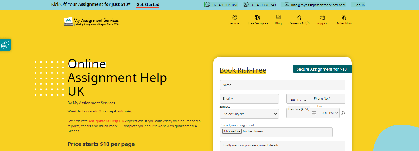 My Assignment Services UK