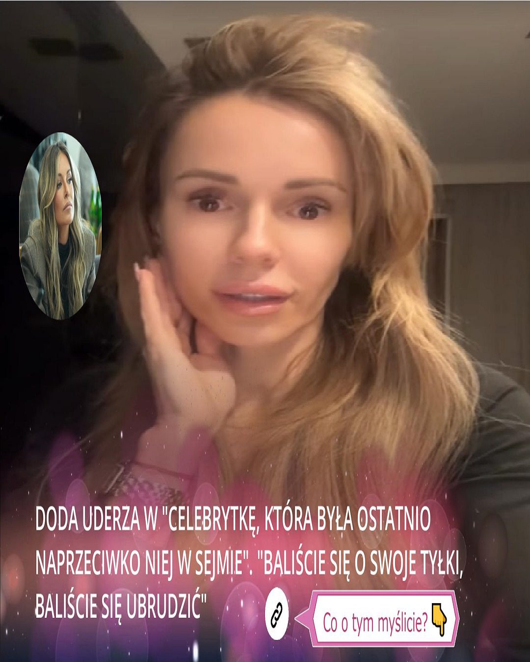 Doda uderza w celebrytkę, która siedziała z nią w Sejmie