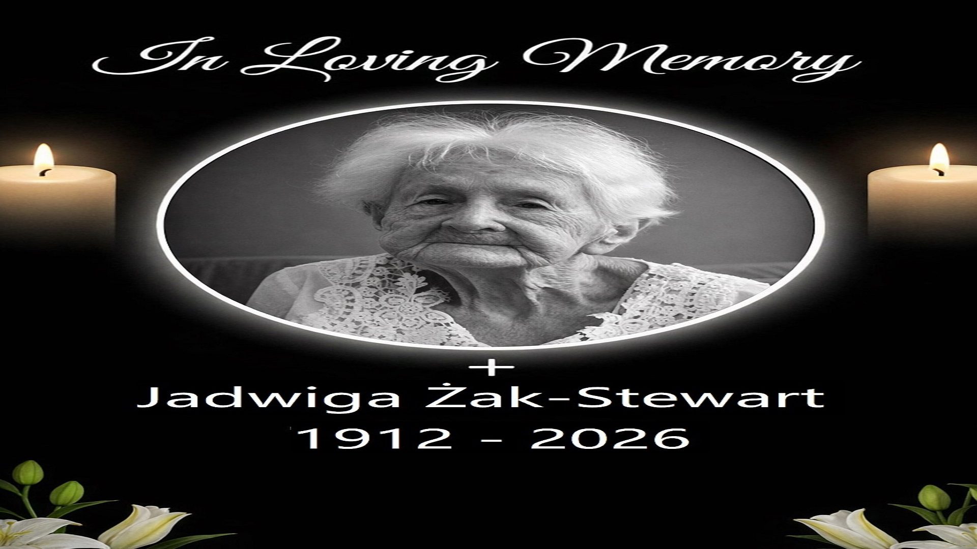 Jadwiga Żak-Stewart nie żyje w wieku 113 lat. Biografia najstarszej Polki, życie i okoliczności śmierci