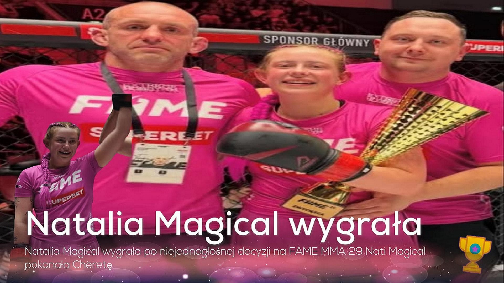 Nati Magical pokonała Cheretę