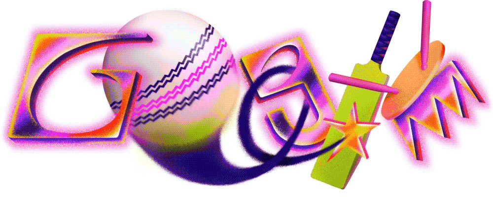 ICC men's T20 world cup google doodle