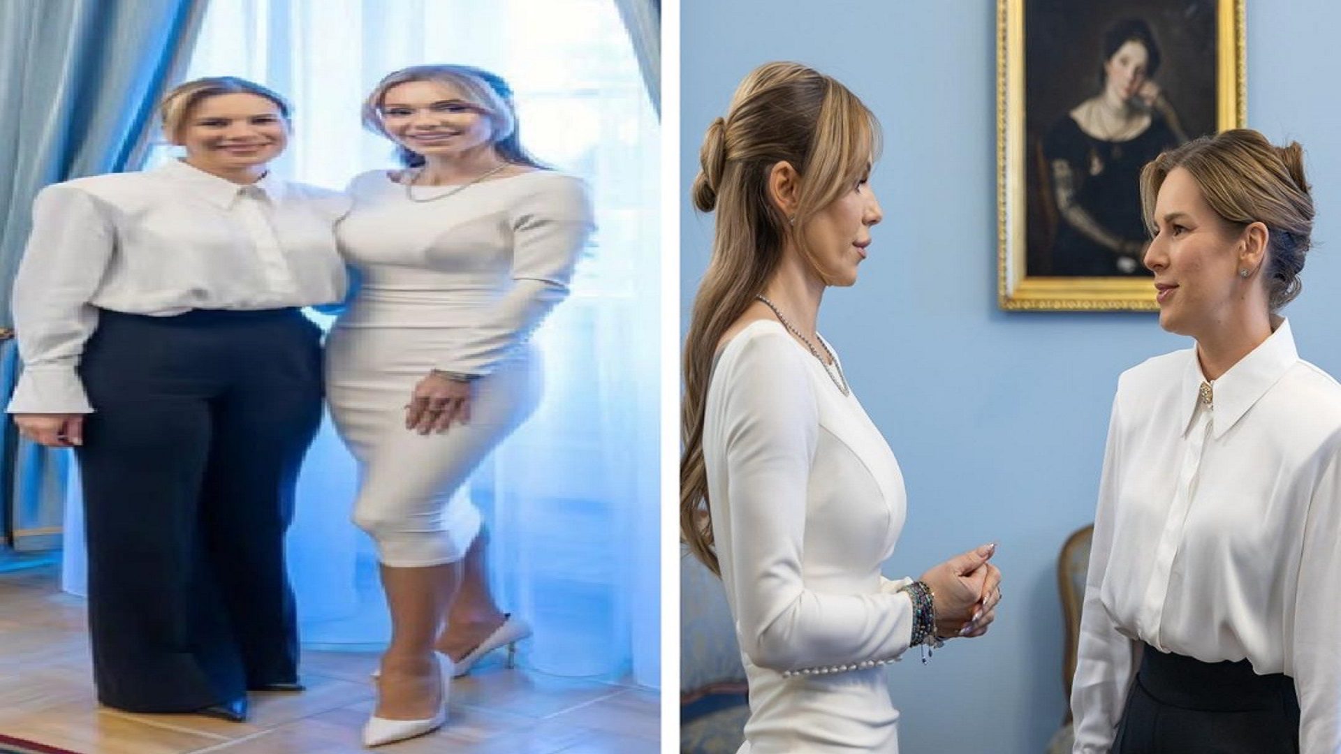 Marta Nawrocka po rozmowie z Dodą