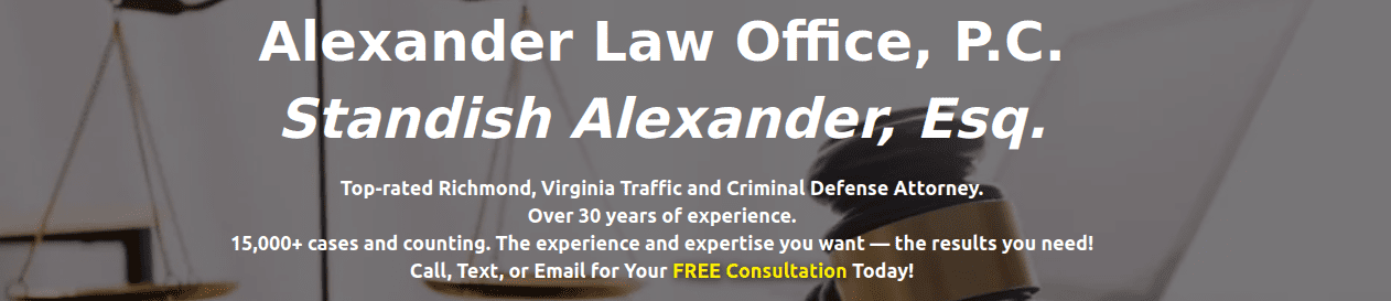 Richmond Criminal Defense Lawyer Alexander Law Office, P.C.