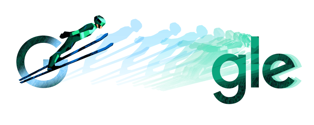 Ski Jumping 2026 Google Doodle