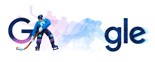 Ice hockey Google Doodle