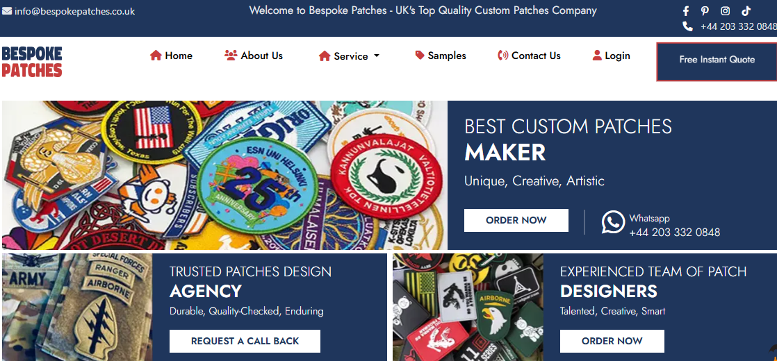 Biker Patches in UK Bespoke Patche UK