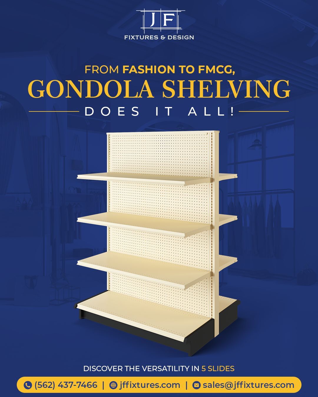 What Makes Double-Sided Gondola Shelving a Must-Have for U.S. Stores?