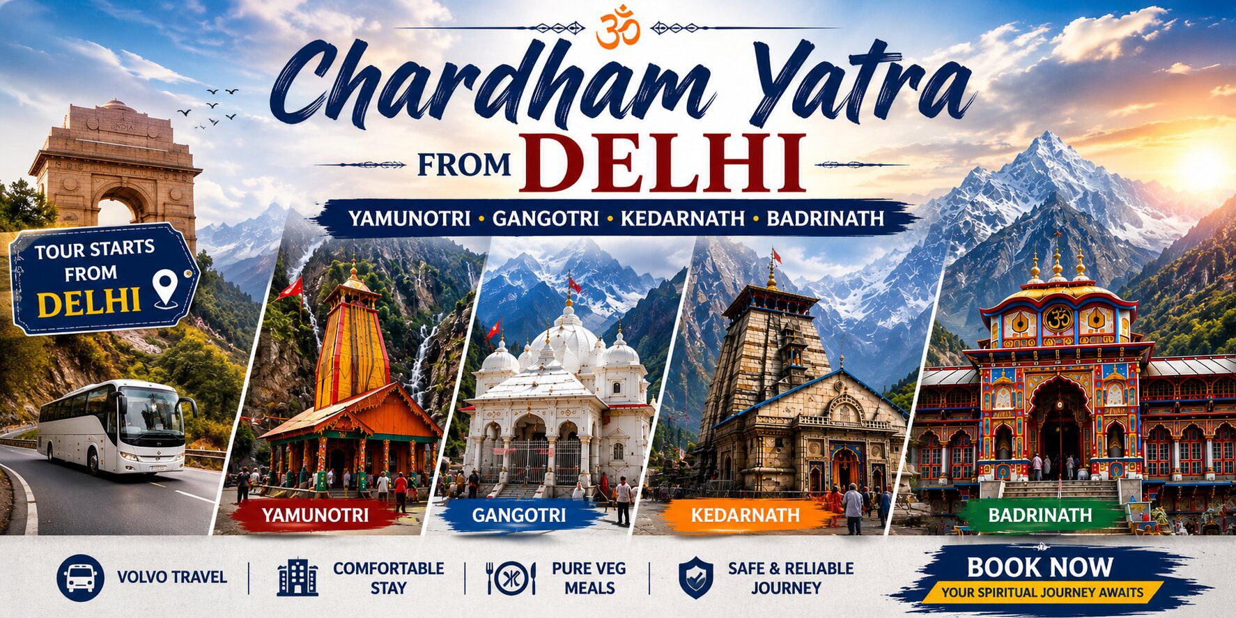 Mahalaxmi Travels – Char Dham Yatra Tour Package Haridwar