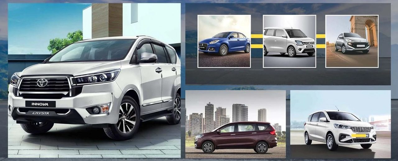 Innova Crysta Car Booking & Ertiga On Rent In Delhi