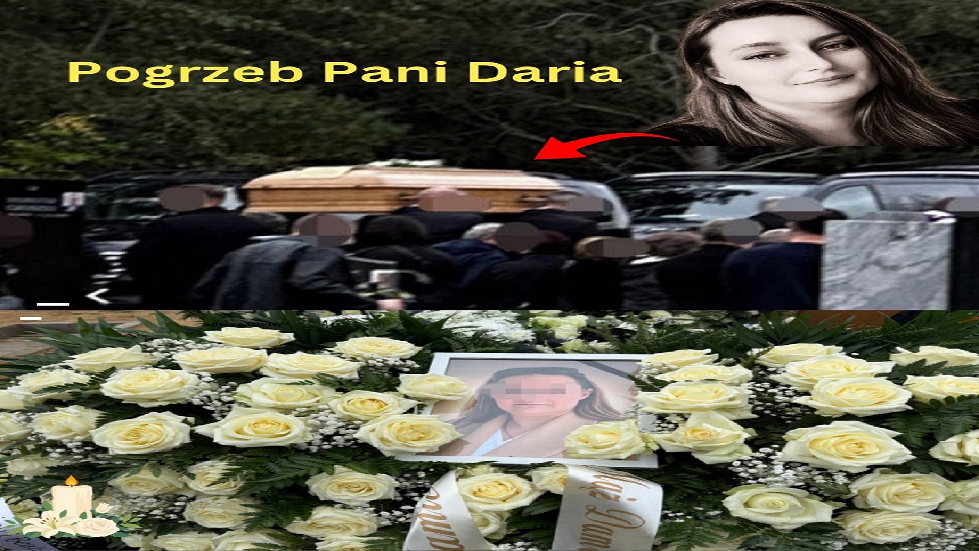 Pogrzeb pani Daria z Wyszków
