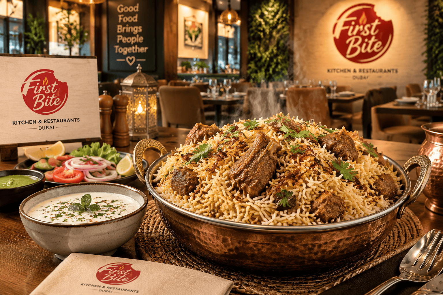 First Bite Kitchen & Restaurant | Monthly Mess Service in Dubai