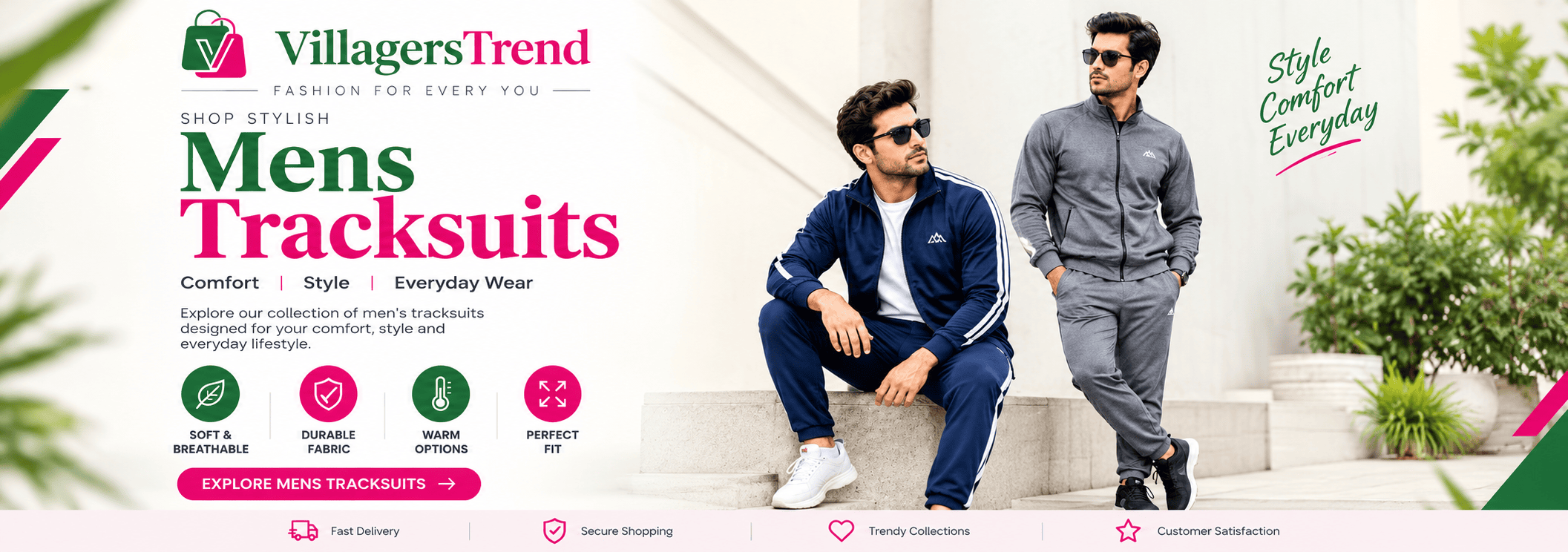 Shop Mens Tracksuits Online | New & Stylish Tracksuits